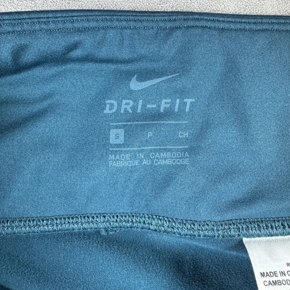 Nike Womens Epic Run Tight FIT Crop Blue Running Leggings 938602-425 Size S